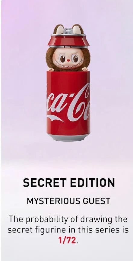 THE MONSTERS COCA-COLA SERIES-Vinyl Face Blind Box