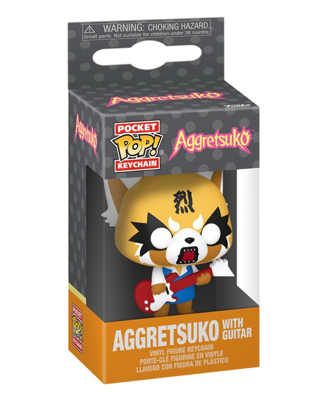 Sanrio Aggretsuko with Guitar Funko Pocket Pop! Key Chain