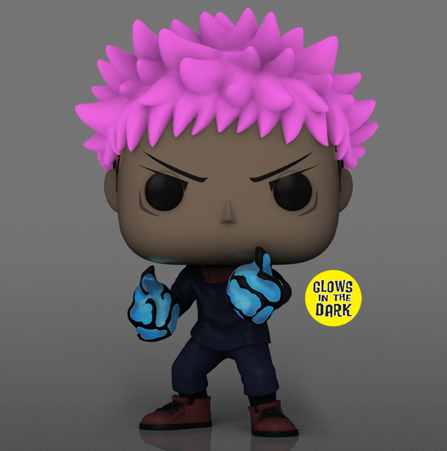 Jujutsu Kaisen Yuji Itadori Divergent Fist Glow-in-the Dark Funko Pop! Vinyl Figure #1376 - AAA Anime Exclusive