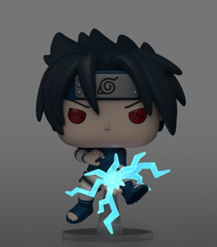 Naruto Sasuke Uchiha (Chidori) Glow-in-the-Dark Funko Pop! Vinyl Figure #1969 - Entertainment Earth Exclusive