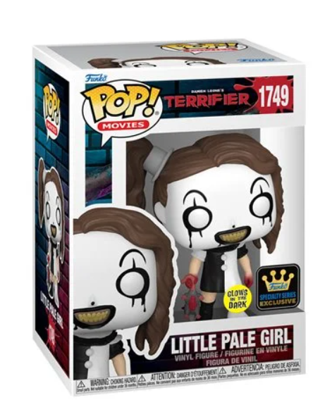 Terrifier Little Pale Girl Glow-in-the-Dark Funko Pop! Vinyl Figure #1749 - Specialty Series