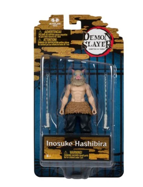 Demon Slayer Wave 4 Inosuke Hashibira Season 2 5-Inch Scale Action Figure