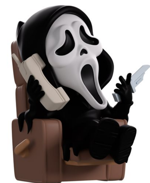 Scream Collection Ghost Face Lounging Vinyl Figure #0