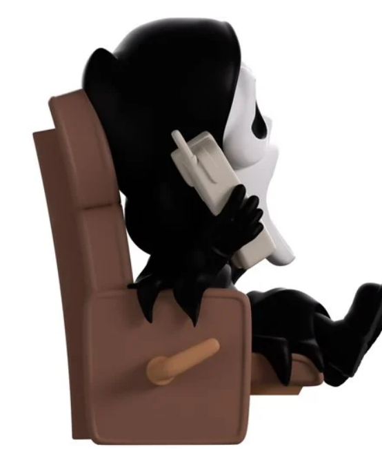 Scream Collection Ghost Face Lounging Vinyl Figure #0