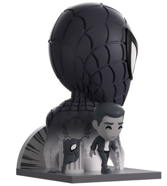 Marvel Comics Collection The Amazing Spider-Man #50 Black and White Vinyl Figure - SDCC 2024 Previews Exclusive