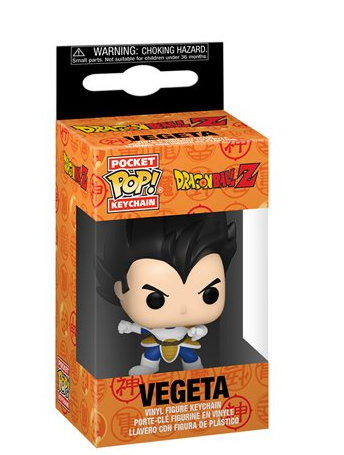 Dragon Ball Z Vegeta Funko Pocket Pop! Key Chain