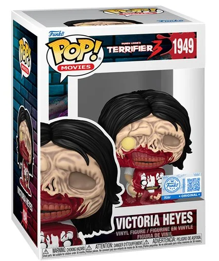 Terrifier 3 Victoria Heyes Funko Pop! Vinyl Figure #1949 - Entertainment Earth Exclusive