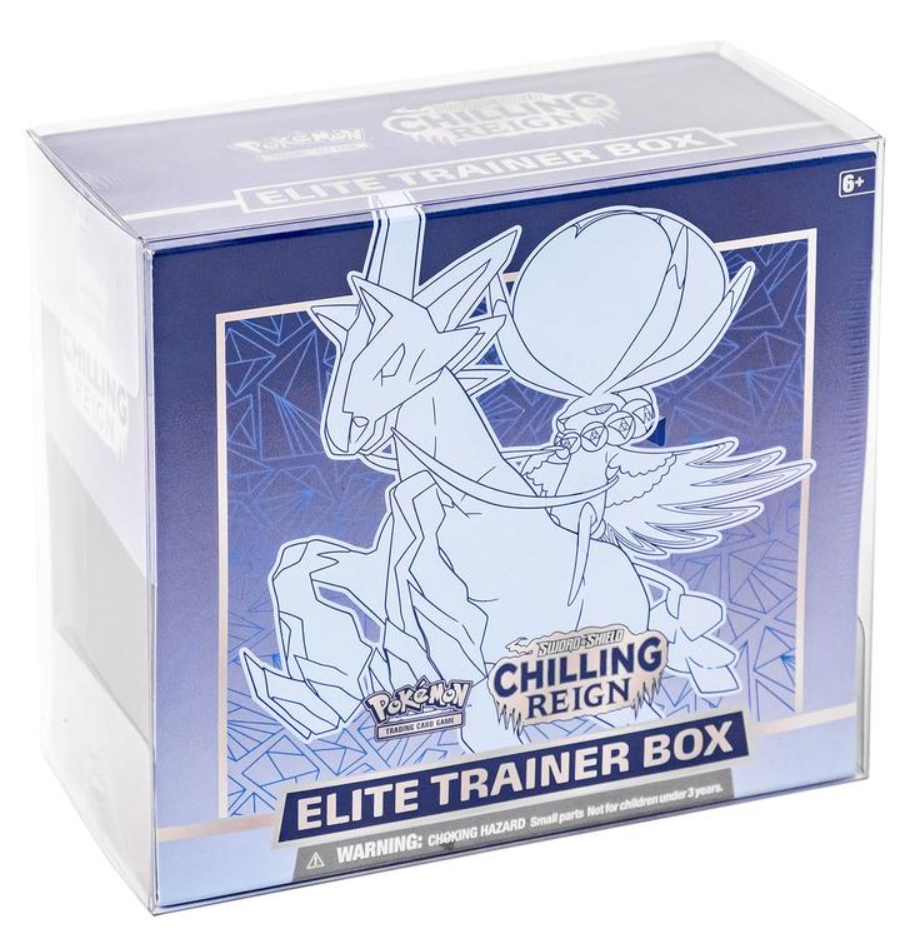 Pokemon Elite Trainer Box ETB Protector Case UV & Scratch-Resistant .50mm Thick