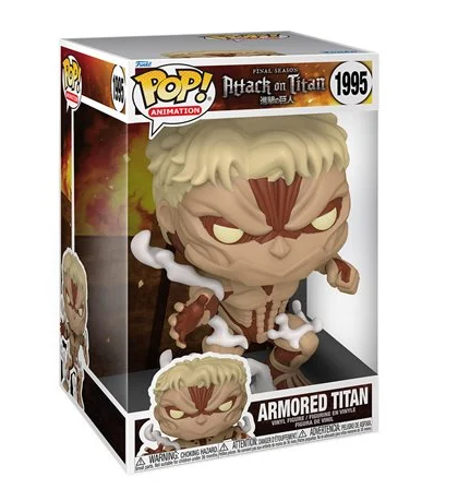 Attack on Titan Armored Titan Jumbo 10 1/4-Inch Funko Pop! Vinyl Figure #1995