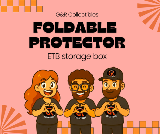 G&R Collectibles Foldable Protector -ETB Storage 4 Pack