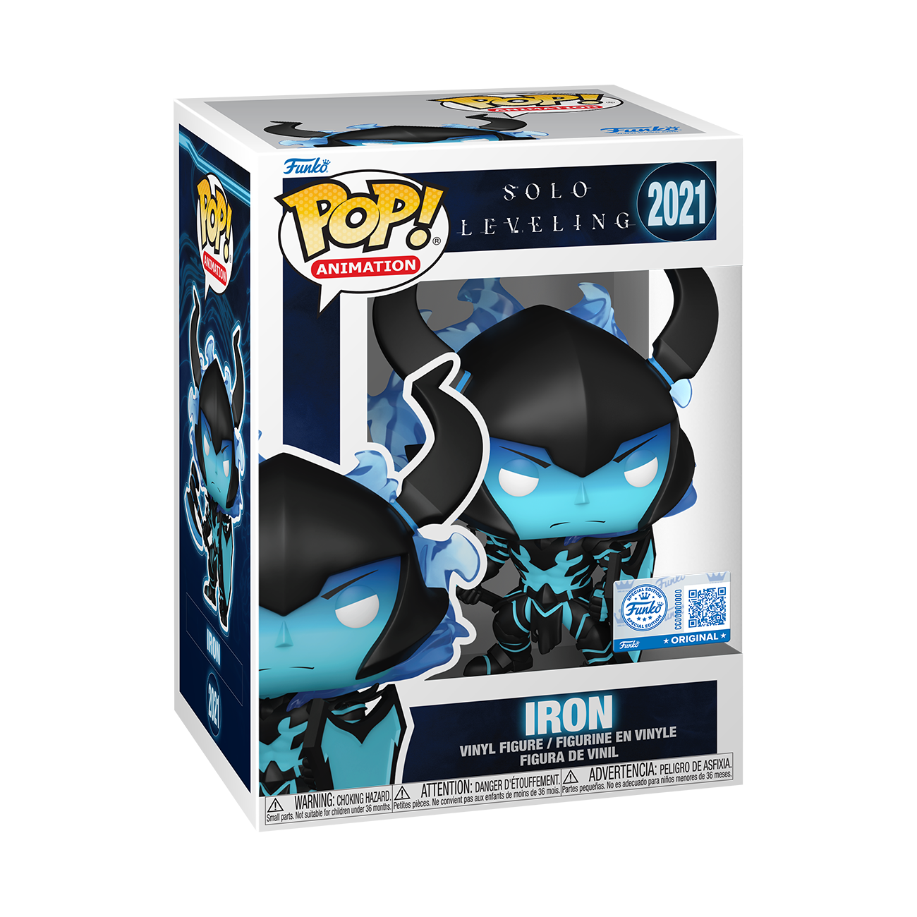 Solo Leveling Iron #2021 Exclusive Pop! Vinyl Figure