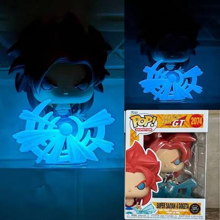 GLOW CHASE Super Saiyan 4 Gogeta