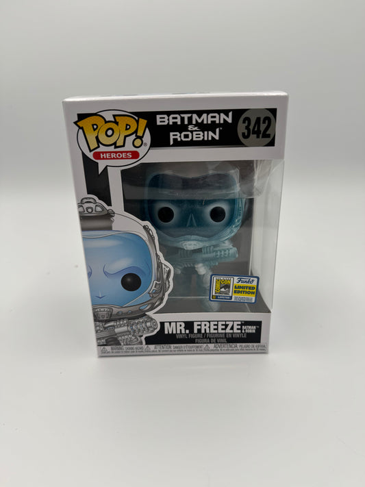 Mr Freeze Funko Pop #342 Comic Con 2020