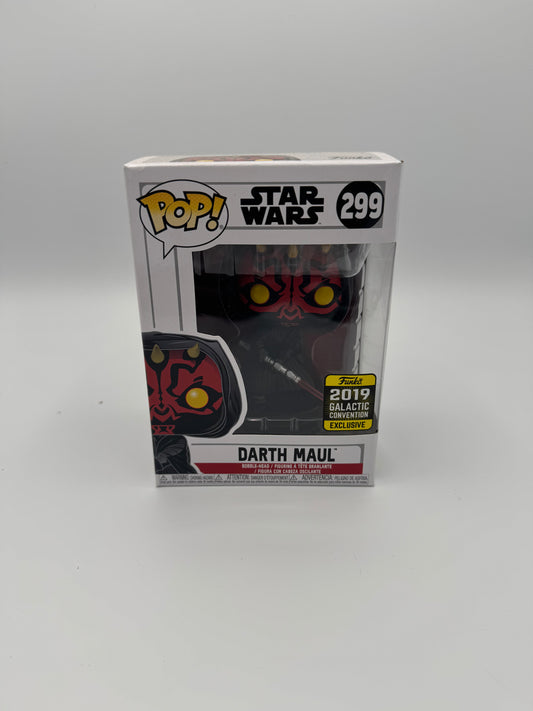 Darth Maul Star Wars Funko #299 Galactic Convention
