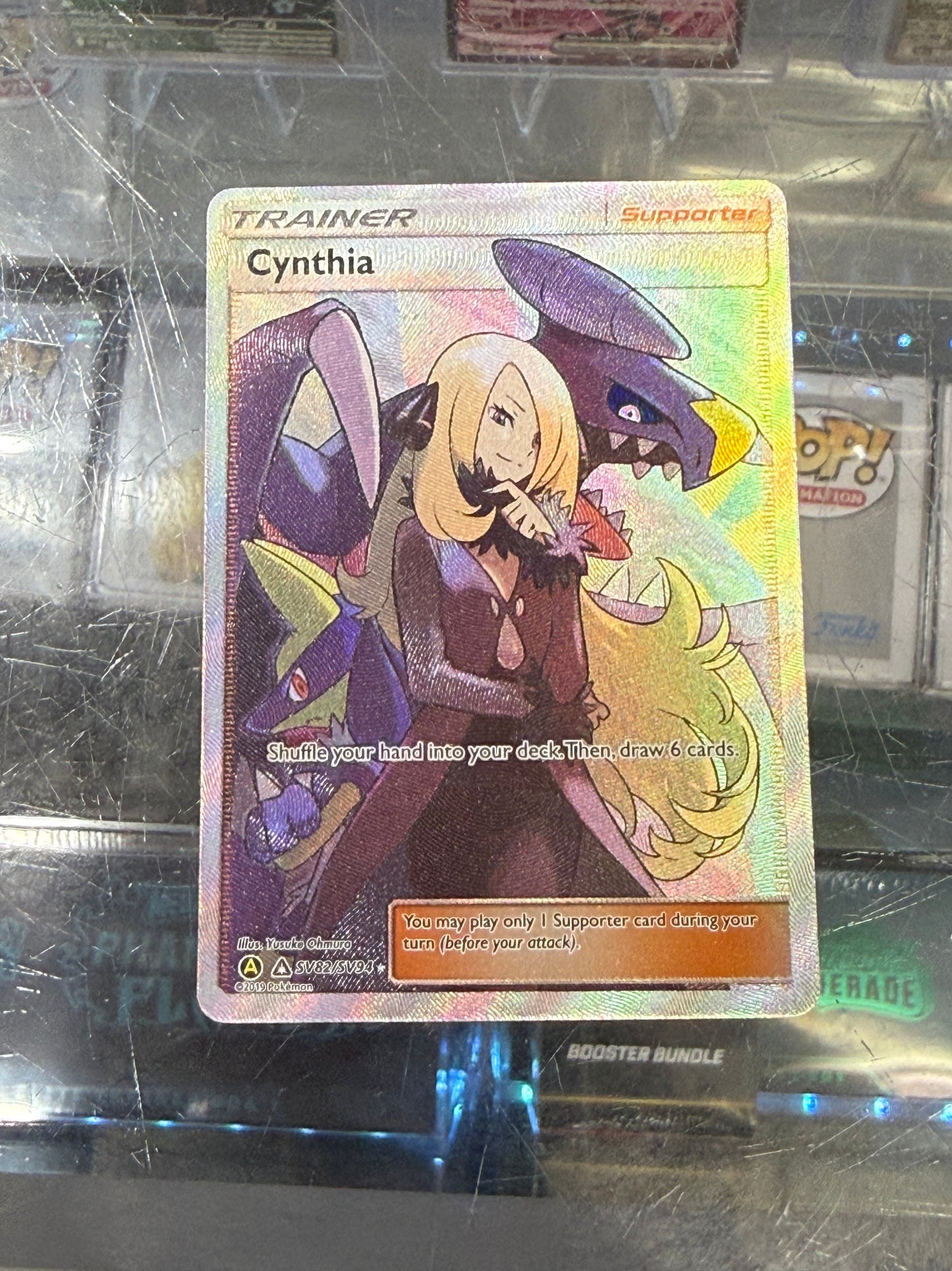Cynthia - Hidden Fates - Shiny Vault - NM