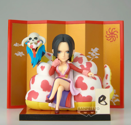 One Piece Boa Hancock and Salome World Collectable Figure Log Stories Special Statue