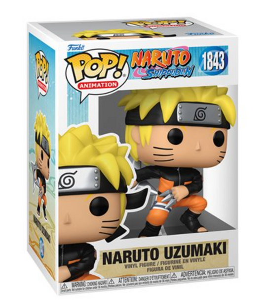 Naruto: Shippuden Naruto Uzumaki with Shuriken Funko Pop! Vinyl Figure #1843