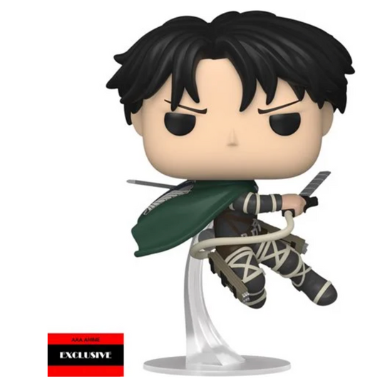 Attack on Titan Captain Levi Ackerman Funko Pop! Vinyl Figure #1315 - AAA Anime Exclusive
