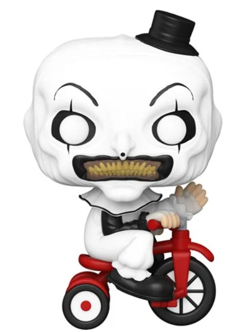 Terrifier Art the Clown with Bike Funko Pop! Vinyl Figure #1591