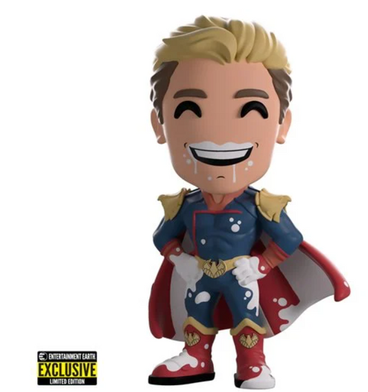 The Boys Collection Homelander Milk Variant Vinyl Figure #12 - Entertainment Earth Exclusive