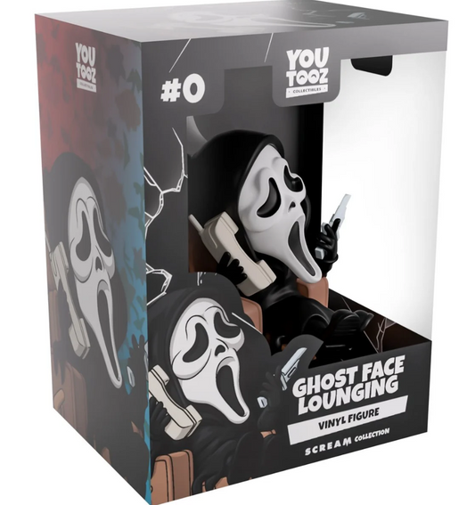 Scream Collection Ghost Face Lounging Vinyl Figure #0