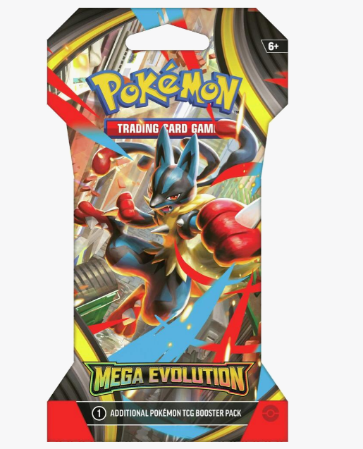 Mega Evolution Pokemon Sleeved Booster Pack