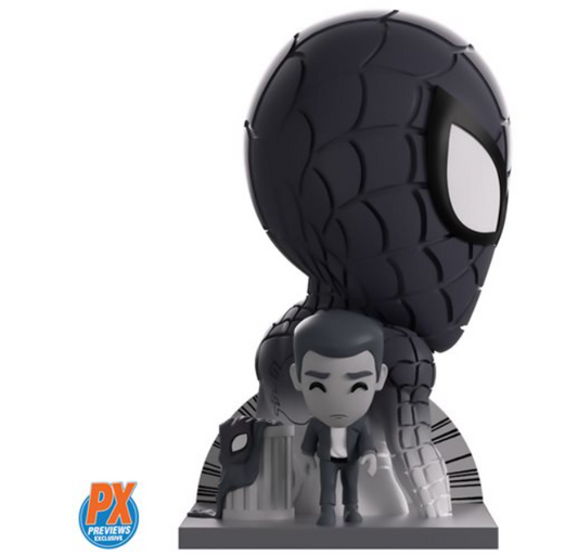 Marvel Comics Collection The Amazing Spider-Man #50 Black and White Vinyl Figure - SDCC 2024 Previews Exclusive