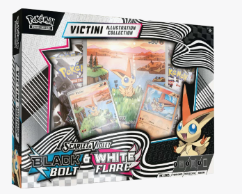 Victini Illustration Collection - Black Bolt & White Flare