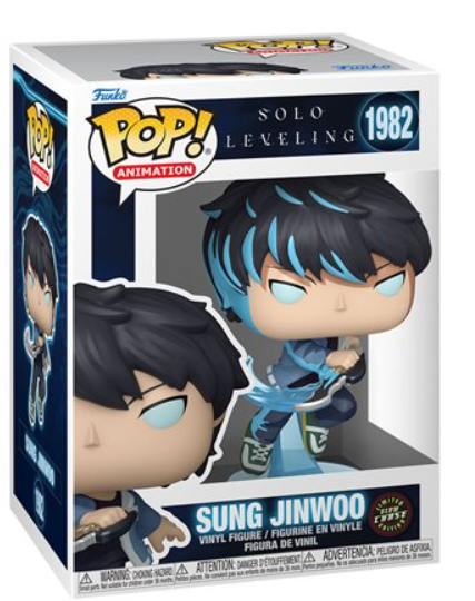 CHASE Solo Leveling Sung Jinwoo Funko Pop! Vinyl Figure #1982