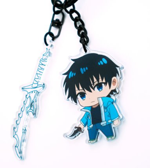 Solo Leveling Sung Jinwoo Keystrap