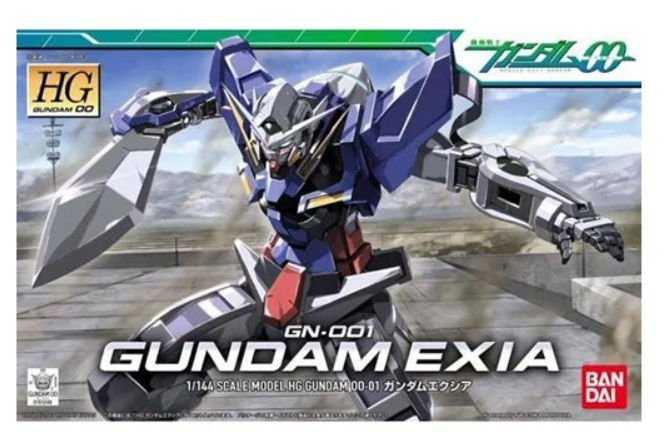 Mobile Suit Gundam 00 Exia High Grade 1:144 Scale Model Kit