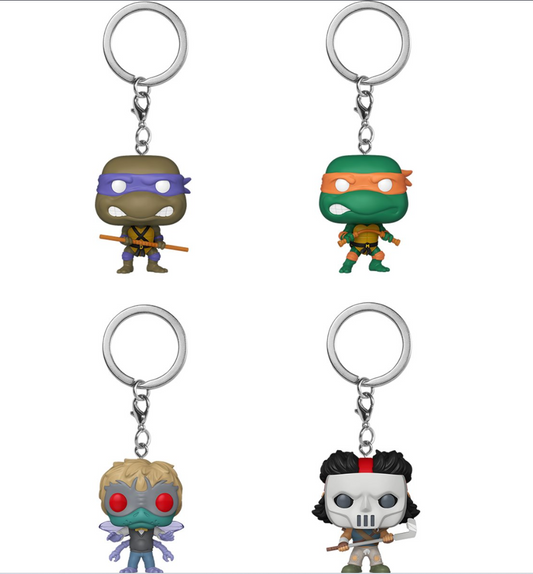 Teenage Mutant Ninja Turtles Mystery Funko Pocket Pop! Key Chain