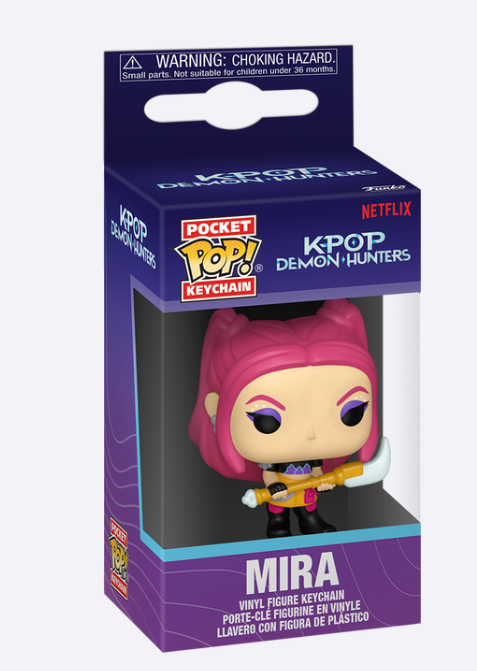KPop Demon Hunters Mira Funko Pocket Pop! Key Chain