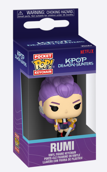 KPop Demon Hunters Rumi Kang Funko Pocket Pop! Key Chain