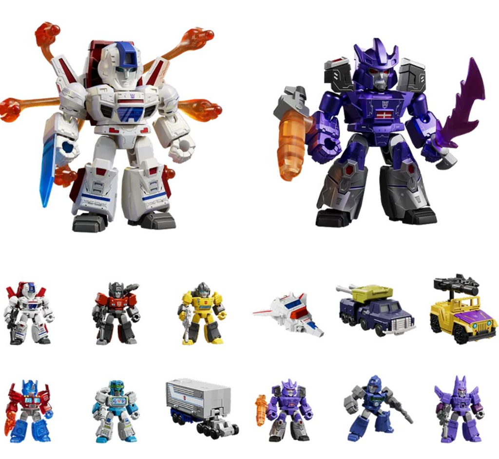 Transformers Defender Version 05 Traitor to Tyranny Blokees Mini Model Kit Blind Box