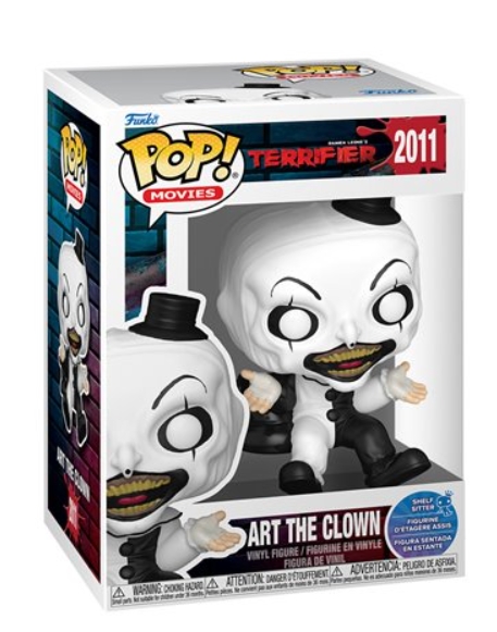 Terrifier Art the Clown Funko Pop! Vinyl Figure Shelf Sitter #2011
