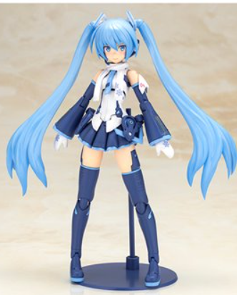 Vocaloid Frame Music Girl Snow Miku Another Color Version Model Kit