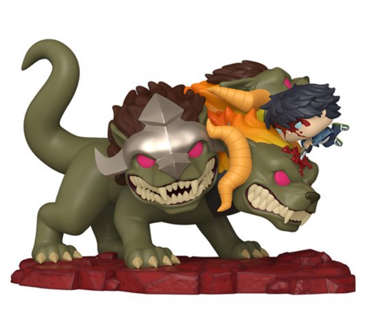 Solo Leveling Jinwoo Vs. Cerberus Deluxe Funko Pop! Vinyl Figure #2272