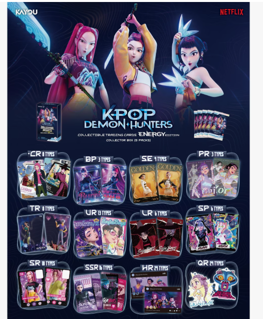 KPop Demon Hunters Energy Edition Series 1 Collectible Trading Card