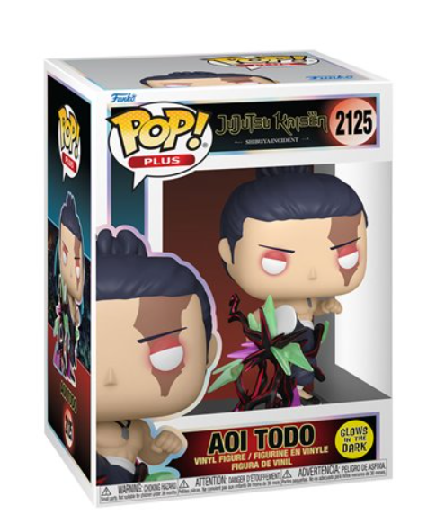 Jujutsu Kaisen Shibuya Incident Aoi Todo (Kick) Glow-in-the-Dark Funko Pop! Vinyl Figure Plus #2125
